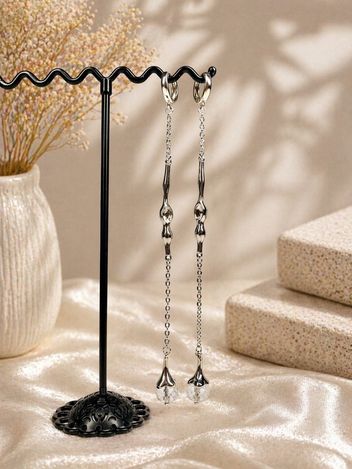 Серьги «Серебряная капля»