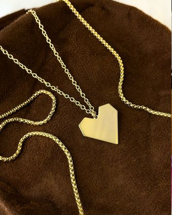 Цепочка с сердечком