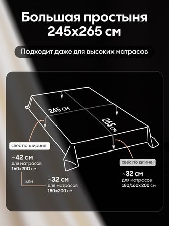 Комплект постельного белья Однотонный Сатин Премиум OCP005