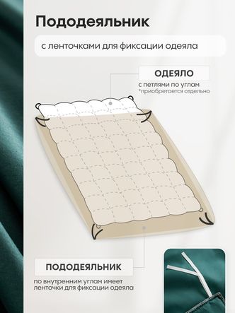 Комплект постельного белья Однотонный Сатин Элитный OCE009