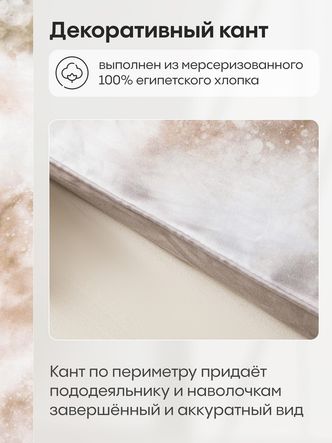 Комплект постельного белья Сатин Премиум CPA053