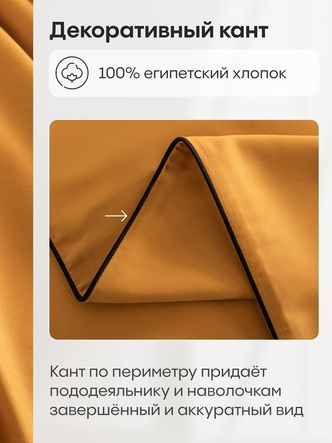 Комплект постельного белья Однотонный Сатин Элитный OCE013