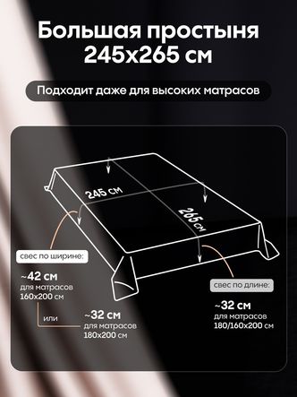 Комплект постельного белья Однотонный Сатин Премиум OCP002