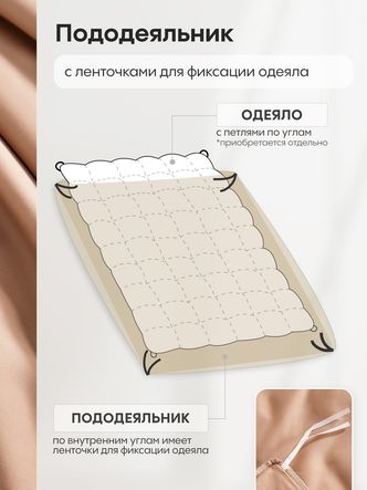 Комплект постельного белья Однотонный Сатин Элитный OCE015