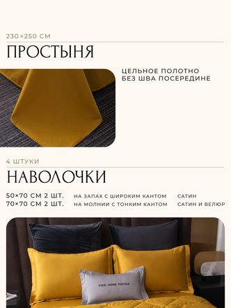 Комплект постельного белья Сатин Velvet Premium/Вельвет Премиум с Одеялом
					VP006