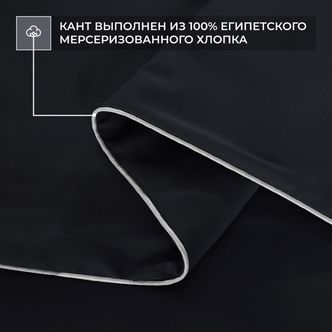 Комплект постельного белья Однотонный Сатин Премиум на резинке OCPR019