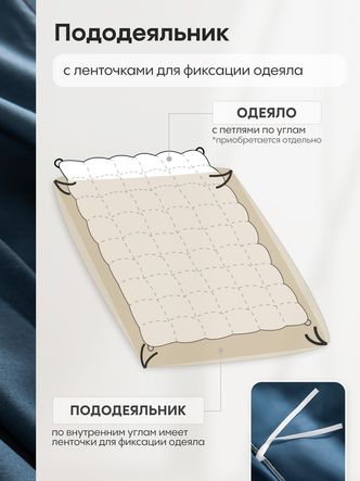 Комплект постельного белья Однотонный Сатин Элитный OCE017